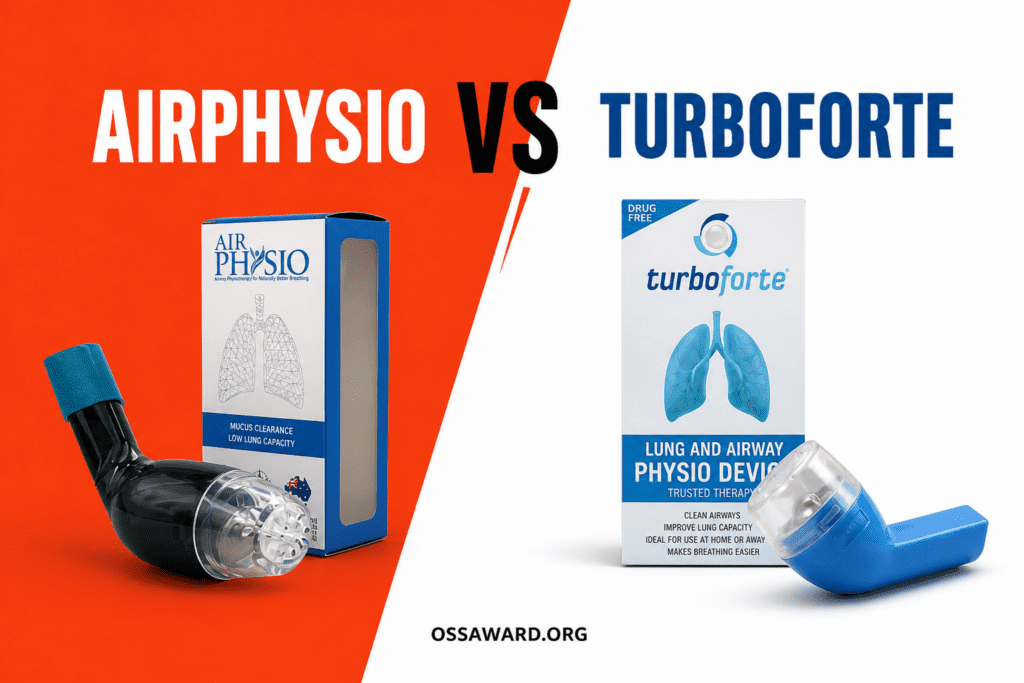 AirPhysio vs Turboforte: Which OPEP Device Clears Mucus Faster? 3 Airphysio vs Turboforte