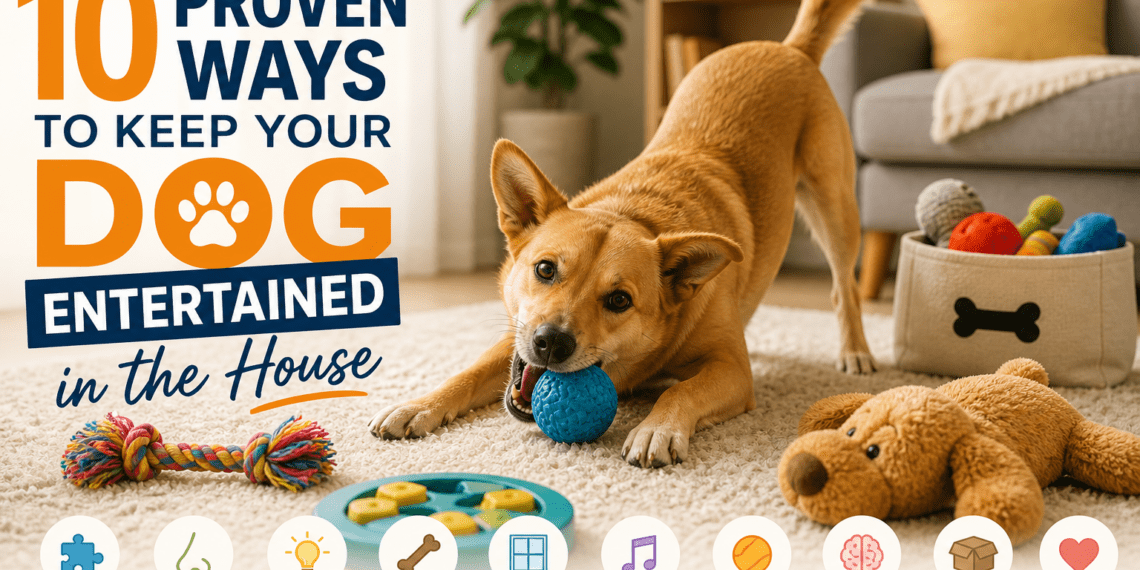 10 Proven Ways to Keep Your Dog Entertained in the House