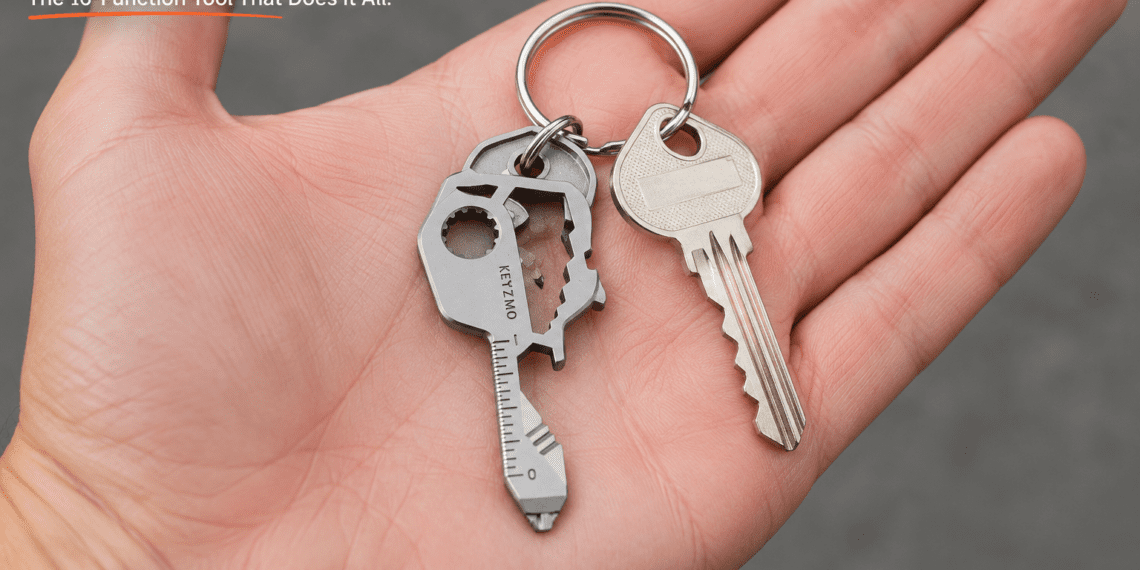 Keyzmo Reviews 2026: We Tested All 16 Tools So You Don'T Have To 5 Keyzmo 16-in-1 multi-tool key size comparison with standard house key