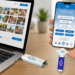 The Ultimate Guide: How To Use Photostick Omni (Setup, Troubleshooting &Amp; Review) 8 Hands plugging a PhotoStick OMNI into a modern smartphone for photo backup