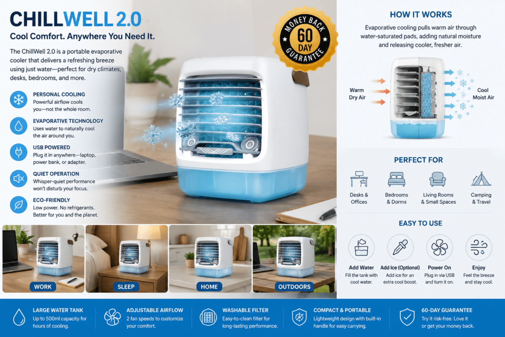 How to Set Up and Use ChillWell 2.0 — Step by Step