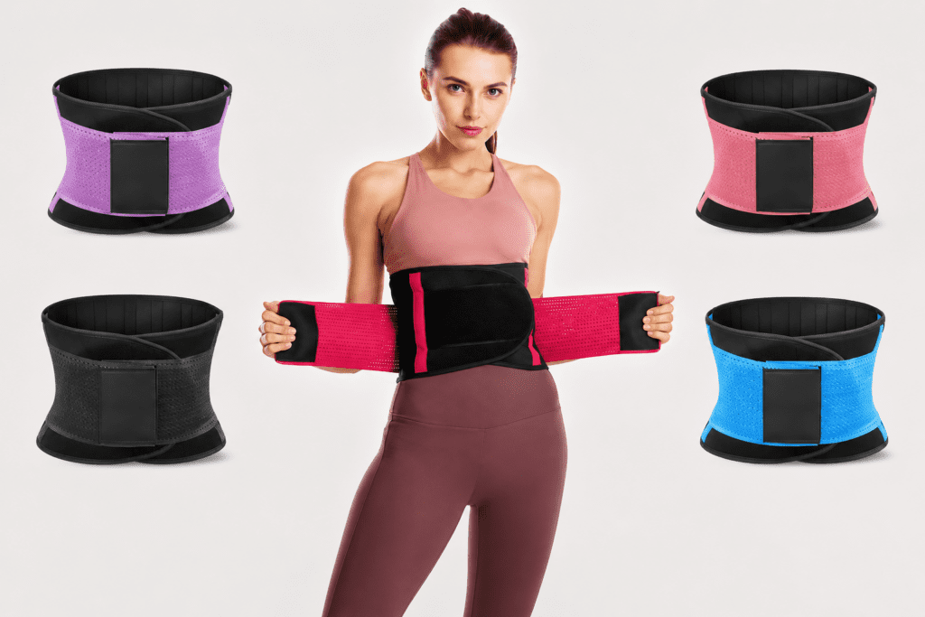 Sleemah Reviews: What the "Fat Burning" Claim Actually Means 2 Sleemah neoprene thermal compression slimming girdle waist trainer