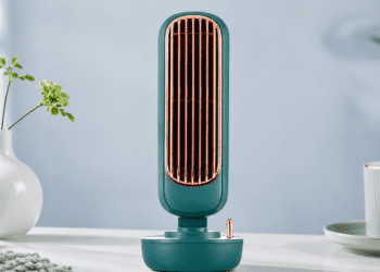 AirCooly personal evaporative air cooler and humidifier USB-C powered