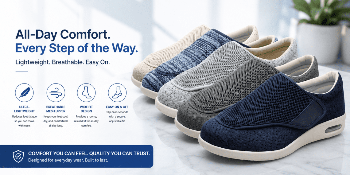 Zuekkos Easer Review: Comfort Slipper Or Overpriced? 5 Zuekkos Easer wide toe box Velcro comfort slipper
