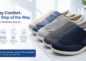 Zuekkos Easer wide toe box Velcro comfort slipper