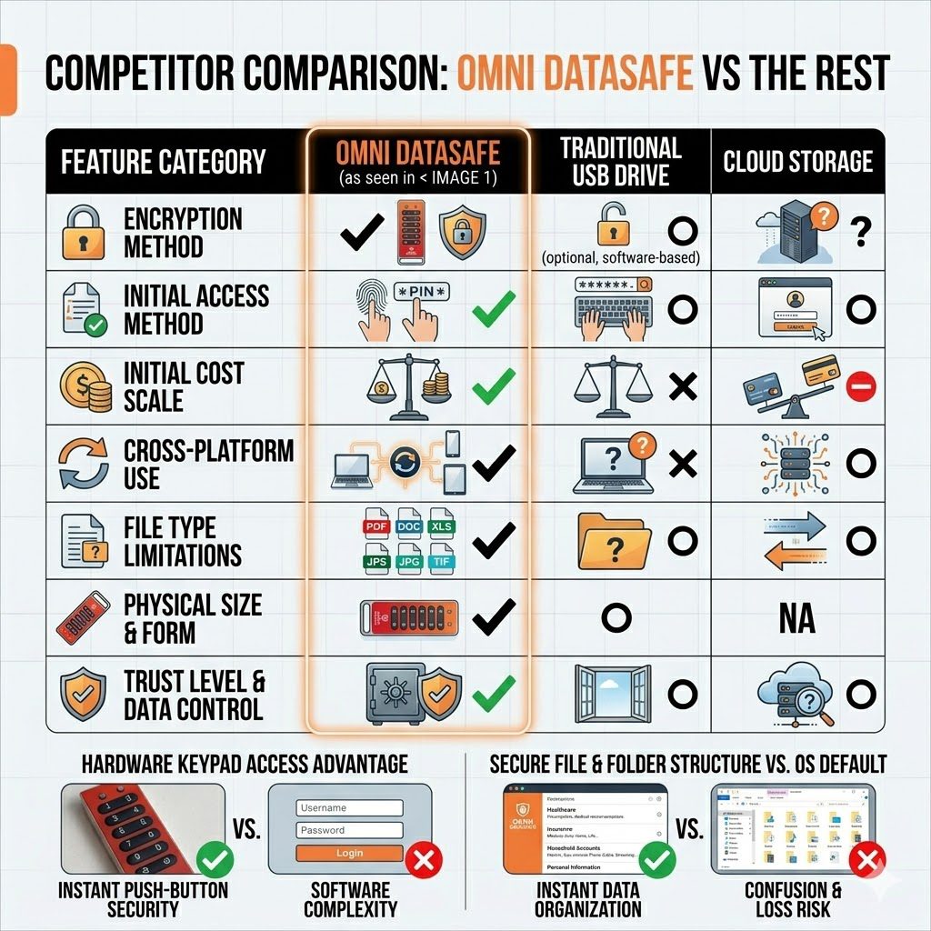 Omni DataSafe vs Competitors