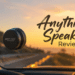 Anything Speaker bone conduction device attached to a car windshield.