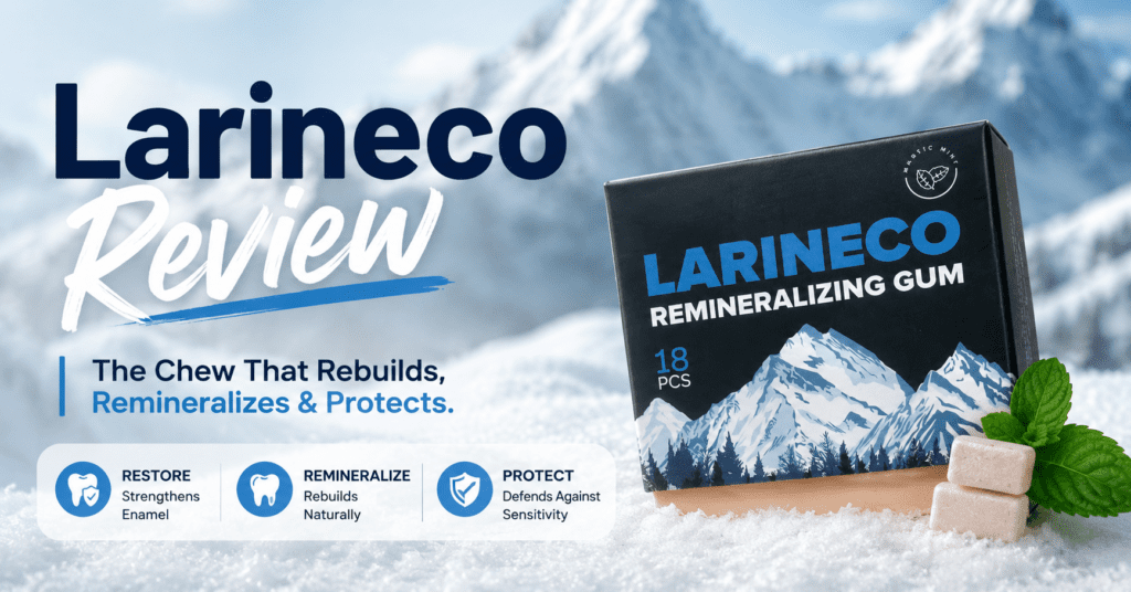 We Chewed Larineco Remineralizing Gum for 14 Days. Here is the Honest Truth. 4 larineco gum natural chicle texture