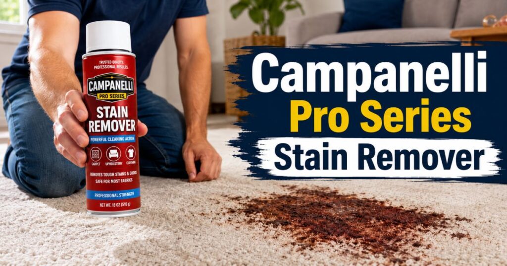 Campanelli Pro Series Stain Remover Review: Magic or Hype? (2026 Test) 3 campanelli stain remover review 1