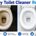 Happy Toilet Cleaner Review: I Tested It For 30 Days (Honest Results) 8 Before and after results of using the Happy Toilet Cleaner for 30 days.
