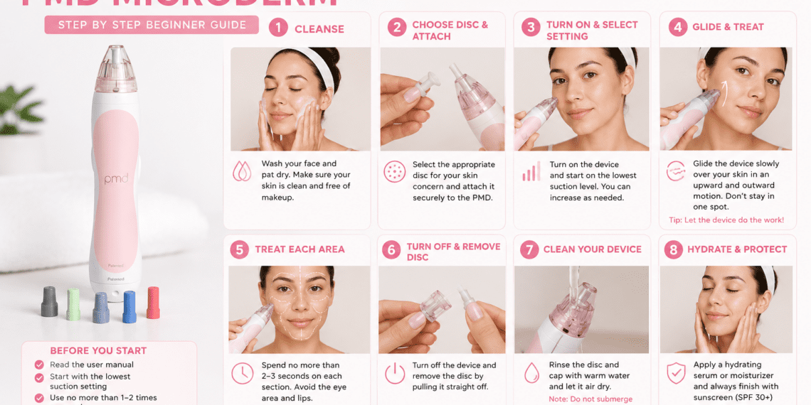 How To Use The Pmd Microderm: A Beginner'S Step-By-Step Guide (2026) 5 How to Use the PMD Microderm