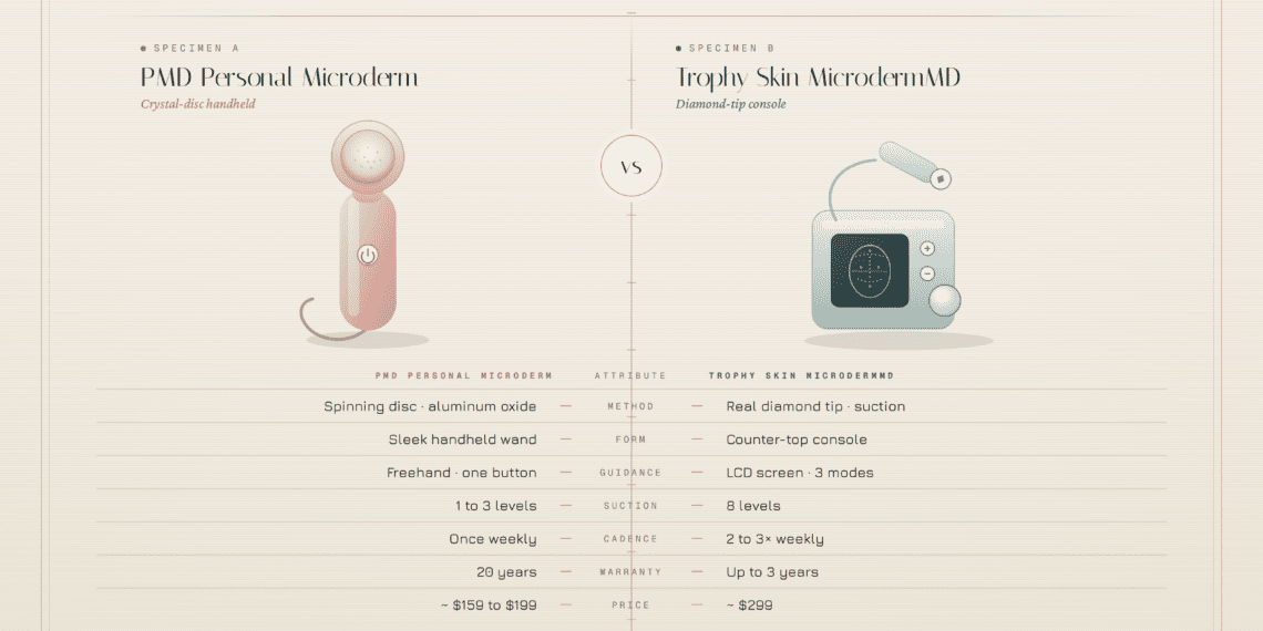 PMD Microderm vs Trophy Skin MicrodermMD