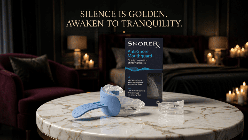 SnoreRX Review (2026): I Tested the Adjustable Anti-Snoring Mouthpiece for 30 Nights - Here's the Honest Truth (and the Catch) 2 snorerx anti snoring mouthpiece review