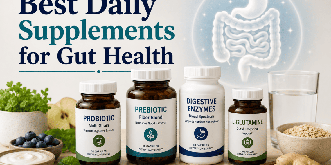 Best Daily Supplements For Gut Health In 2026: Ranked Honestly 5 Best Daily Supplements for Gut Health