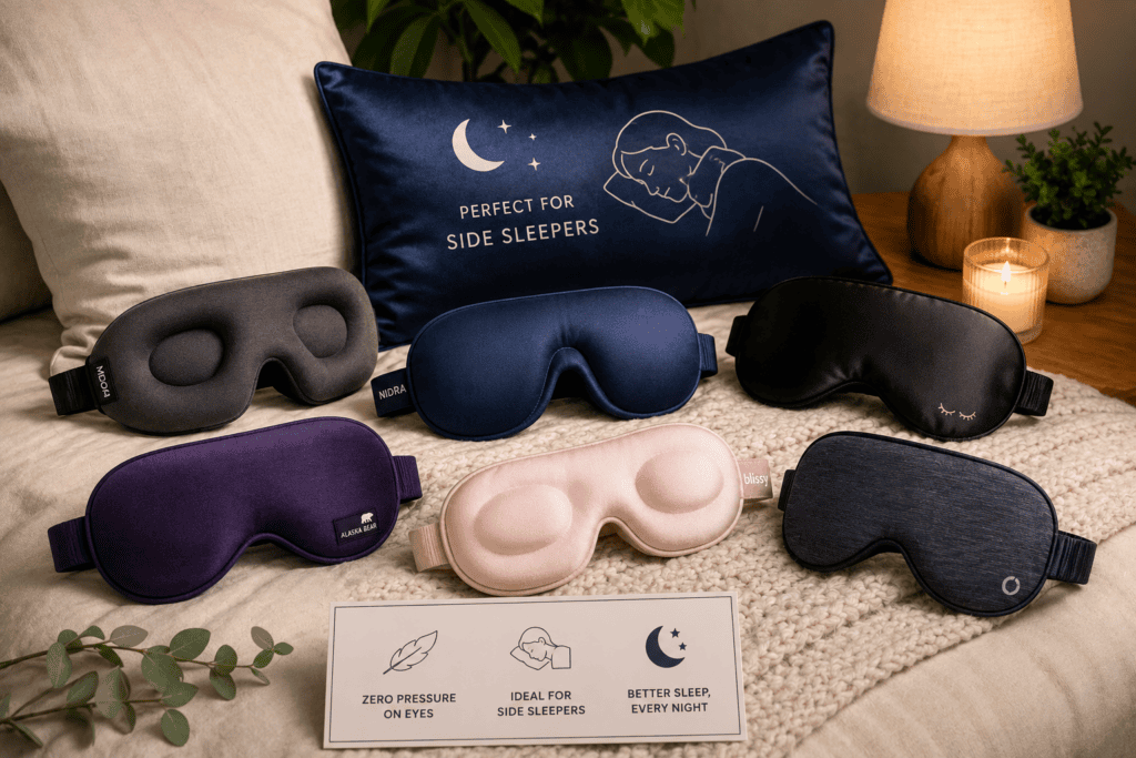 Best Sleep Masks for Side Sleepers in 2026: Ranked by What Actually Matters 4 Best Sleep Masks for Side Sleepers