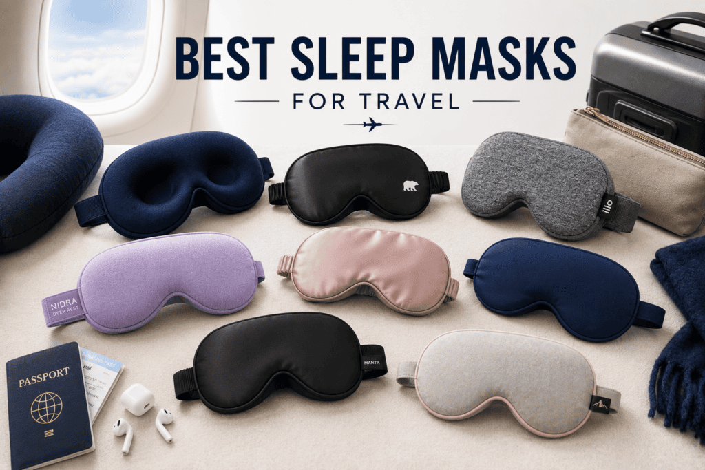 Best Sleep Masks for Travel in 2026: Ranked by Real-Flight Performance 1 Best Sleep Masks for Travel