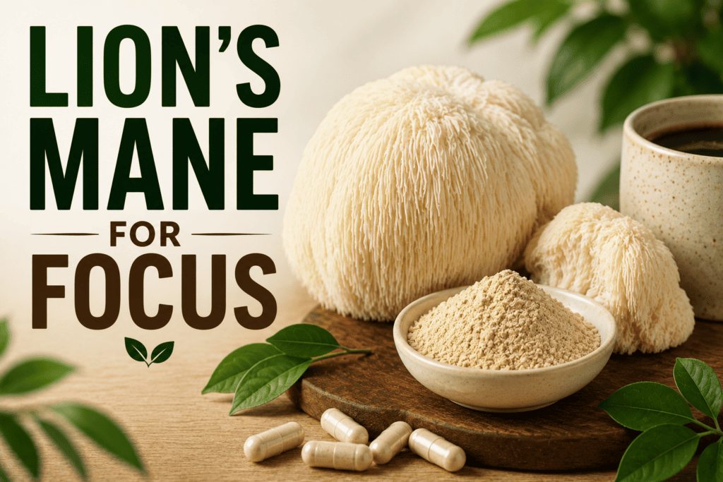 Lion's Mane for Focus: What the 2025-2026 Science Actually Shows 1 Lion's Mane for Focus