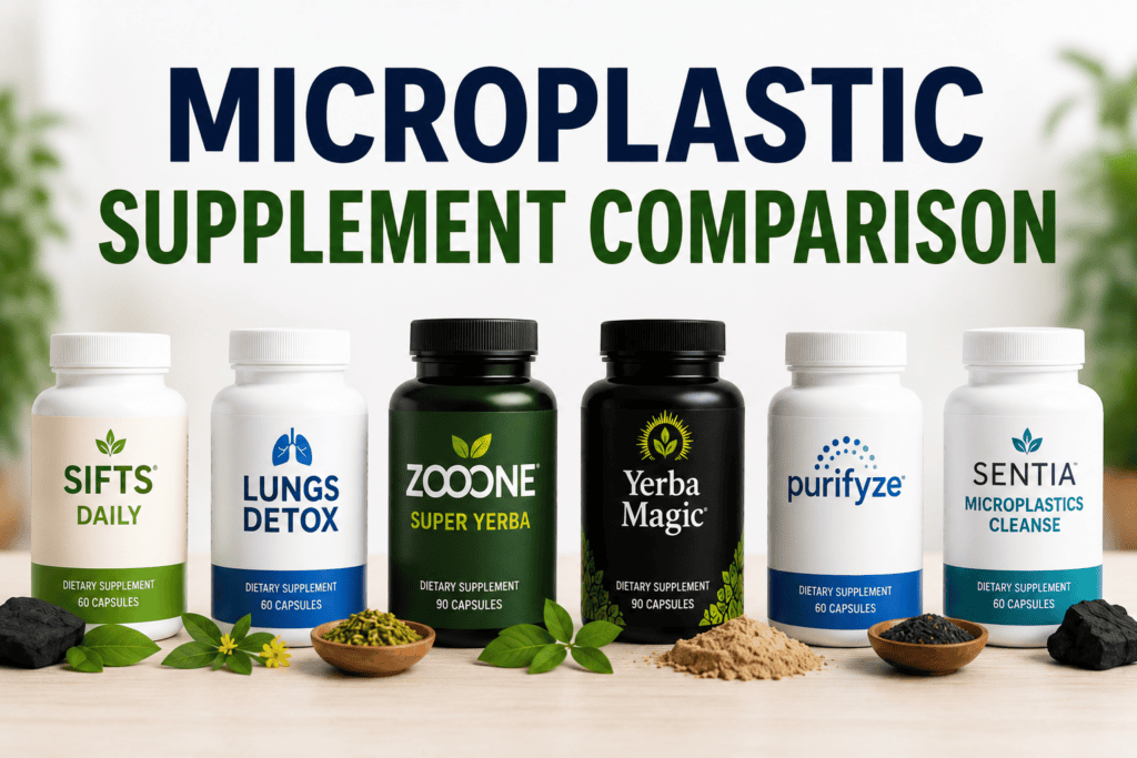 Microplastic Supplement Comparison
