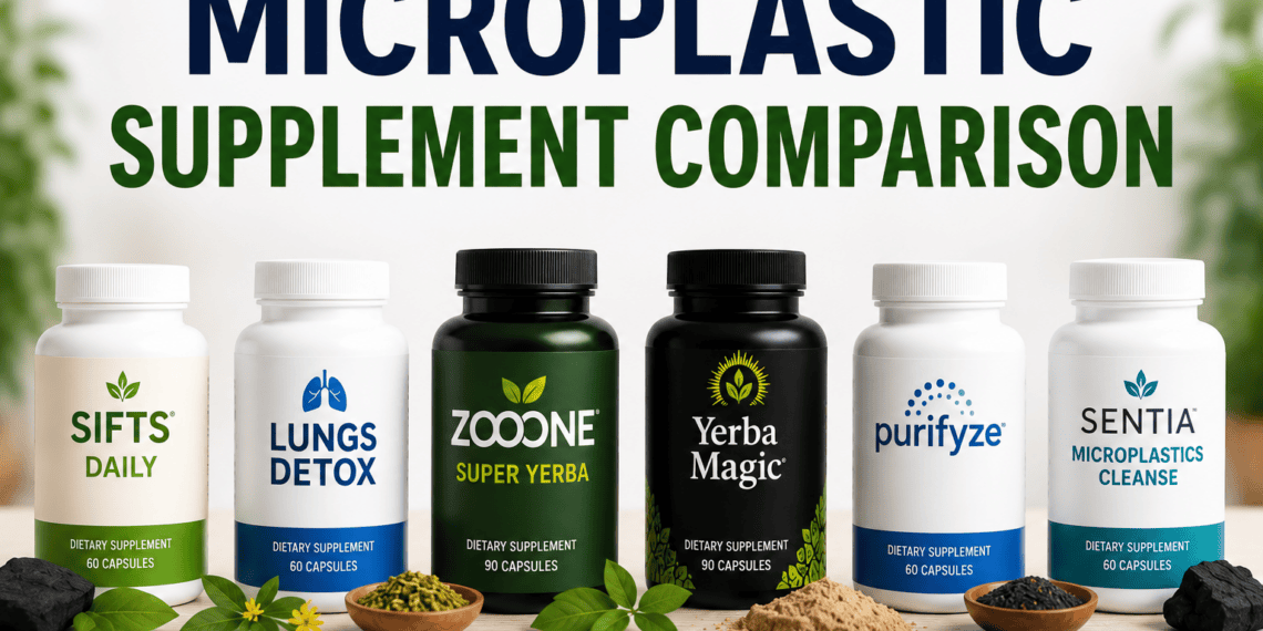 Microplastic Supplement Comparison