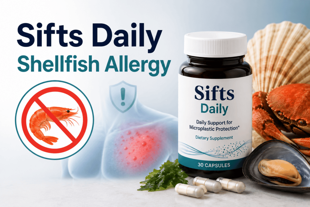 Sifts Daily Shellfish Allergy: Your Best Alternatives for Microplastic Support 1 Sifts Daily Shellfish Allergy
