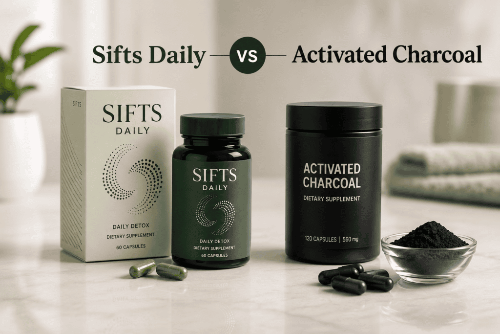 Sifts Daily vs Activated Charcoal for Microplastics: Which Actually Works? 1 Sifts Daily vs Activated Charcoal for Microplastics