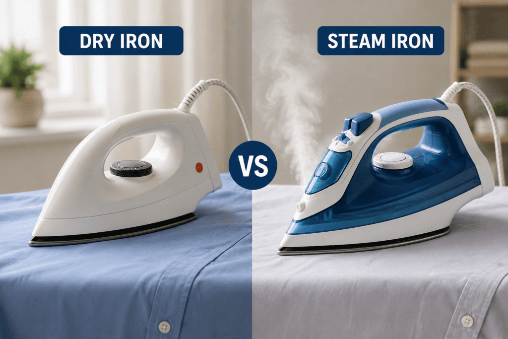 Dry Iron vs Steam: What Actually Removes Wrinkles? (2026) 1 Dry Iron vs Steam