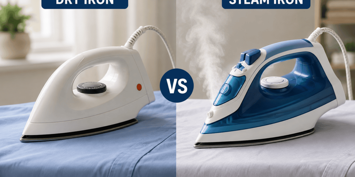 Dry Iron vs Steam