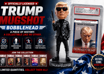 Trump Mugshot Bobblehead