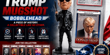 Trump Mugshot Bobblehead