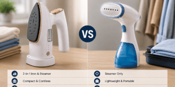 riddiaPress vs a Travel Steamer