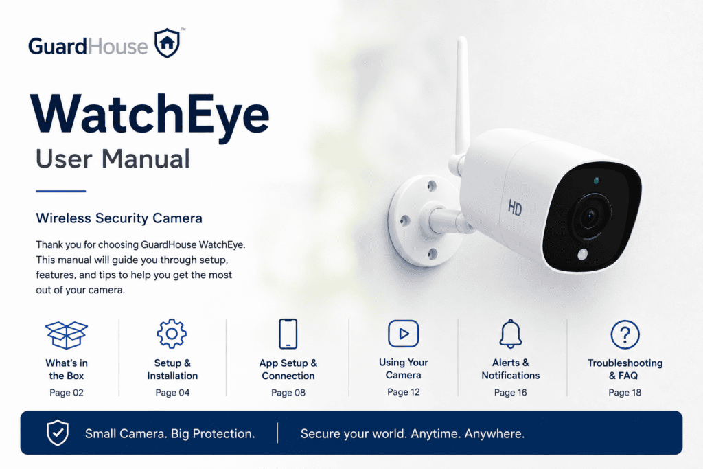 GuardHouse WatchEye User Manual